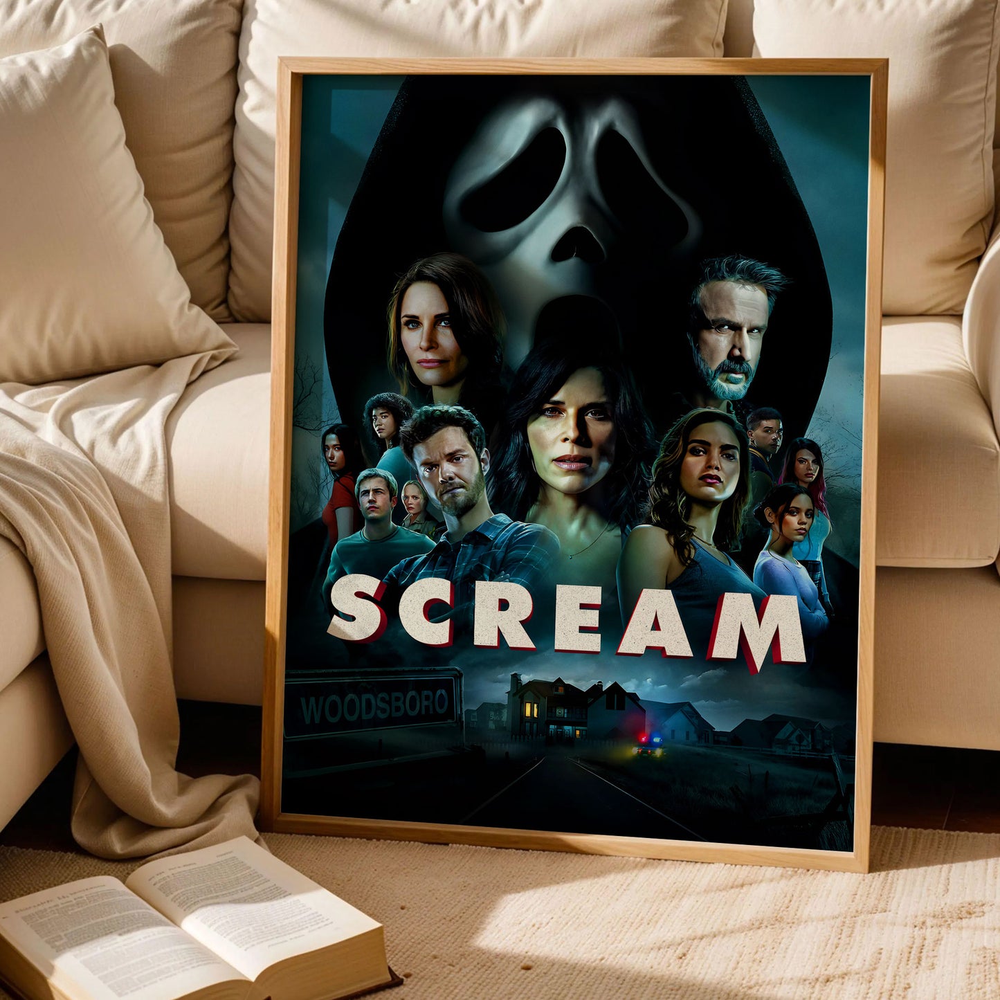 Scream Movie Print Art