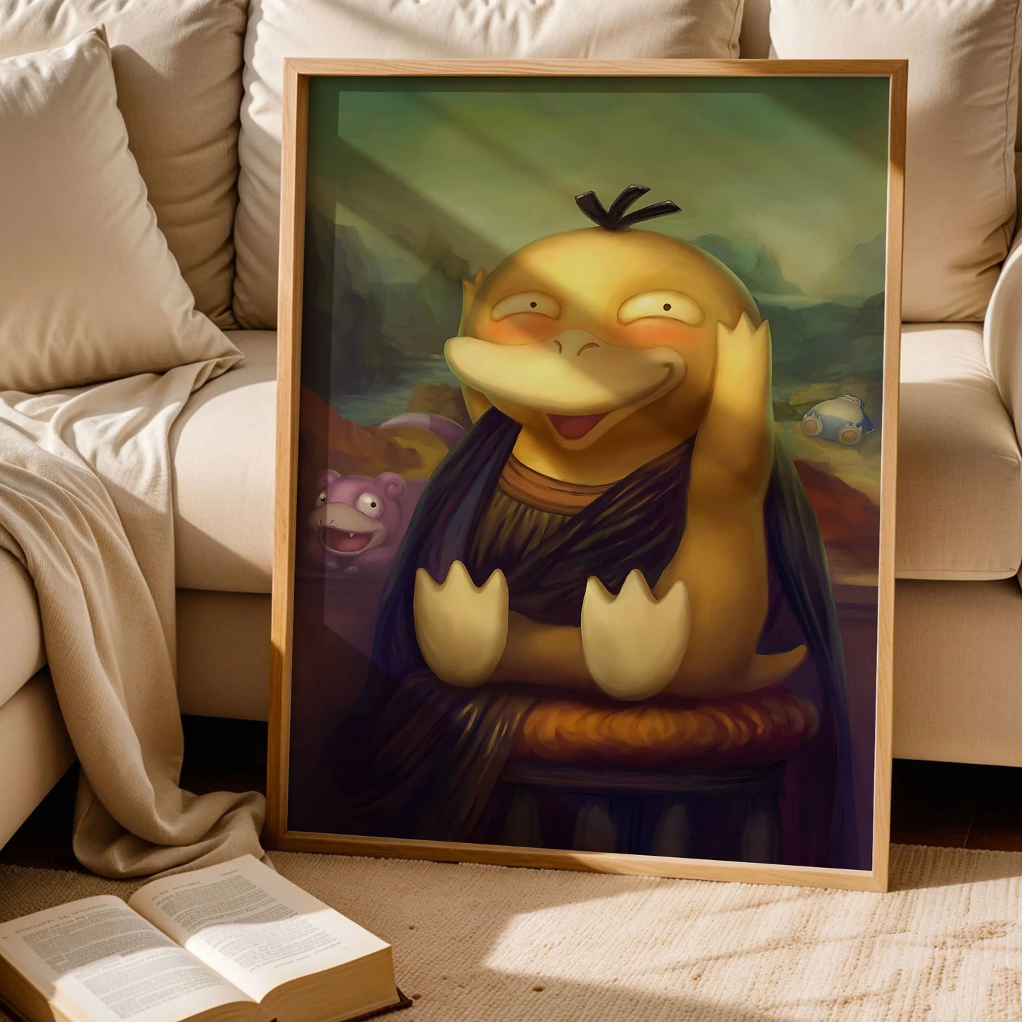 Psyduck Art Painting Poster