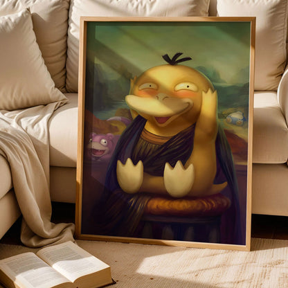 Psyduck Art Painting Poster