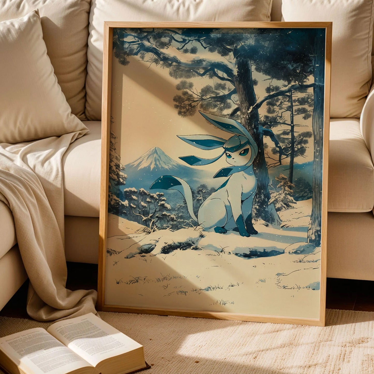 Glaceon Pokemon Poster