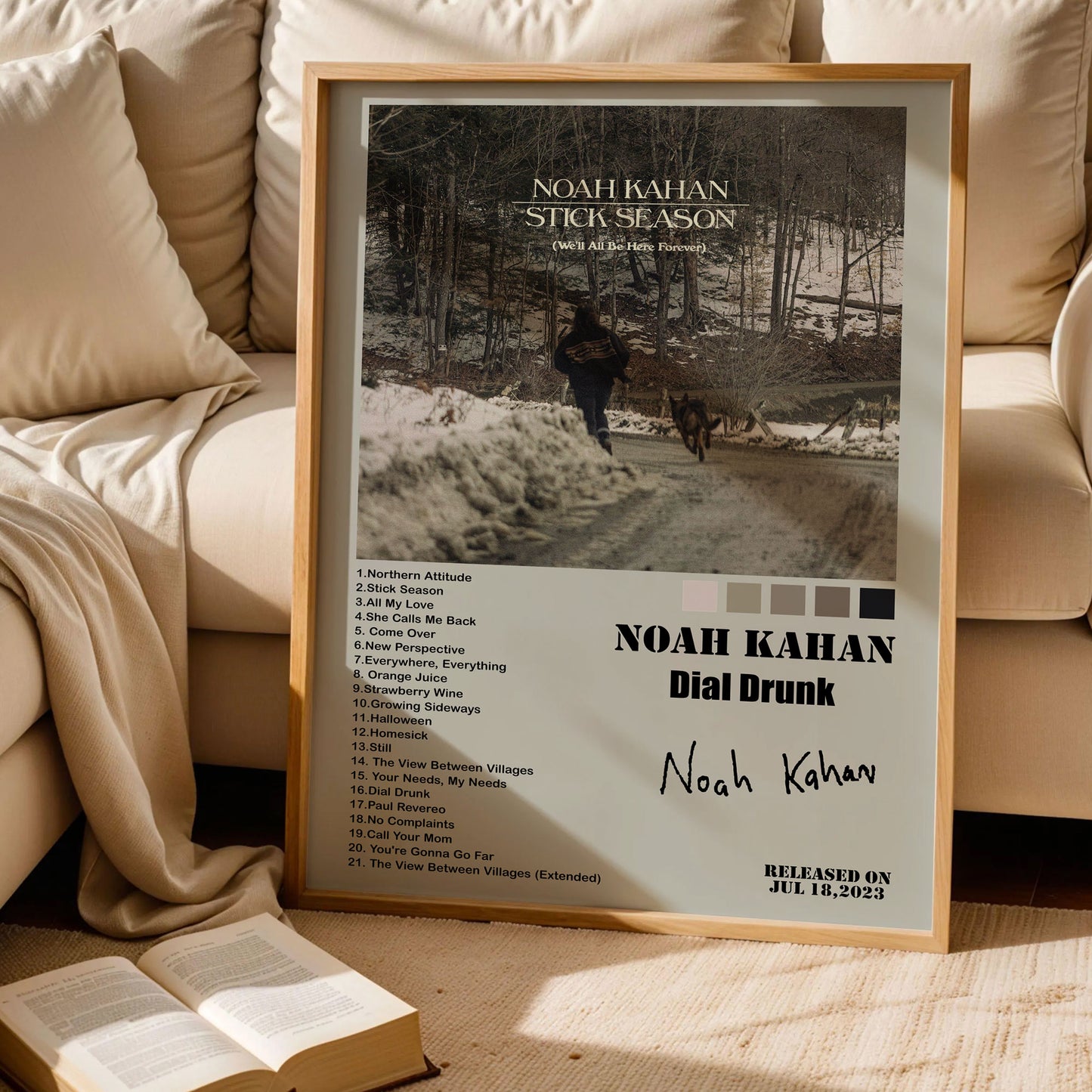 Noah Kahan Print Art