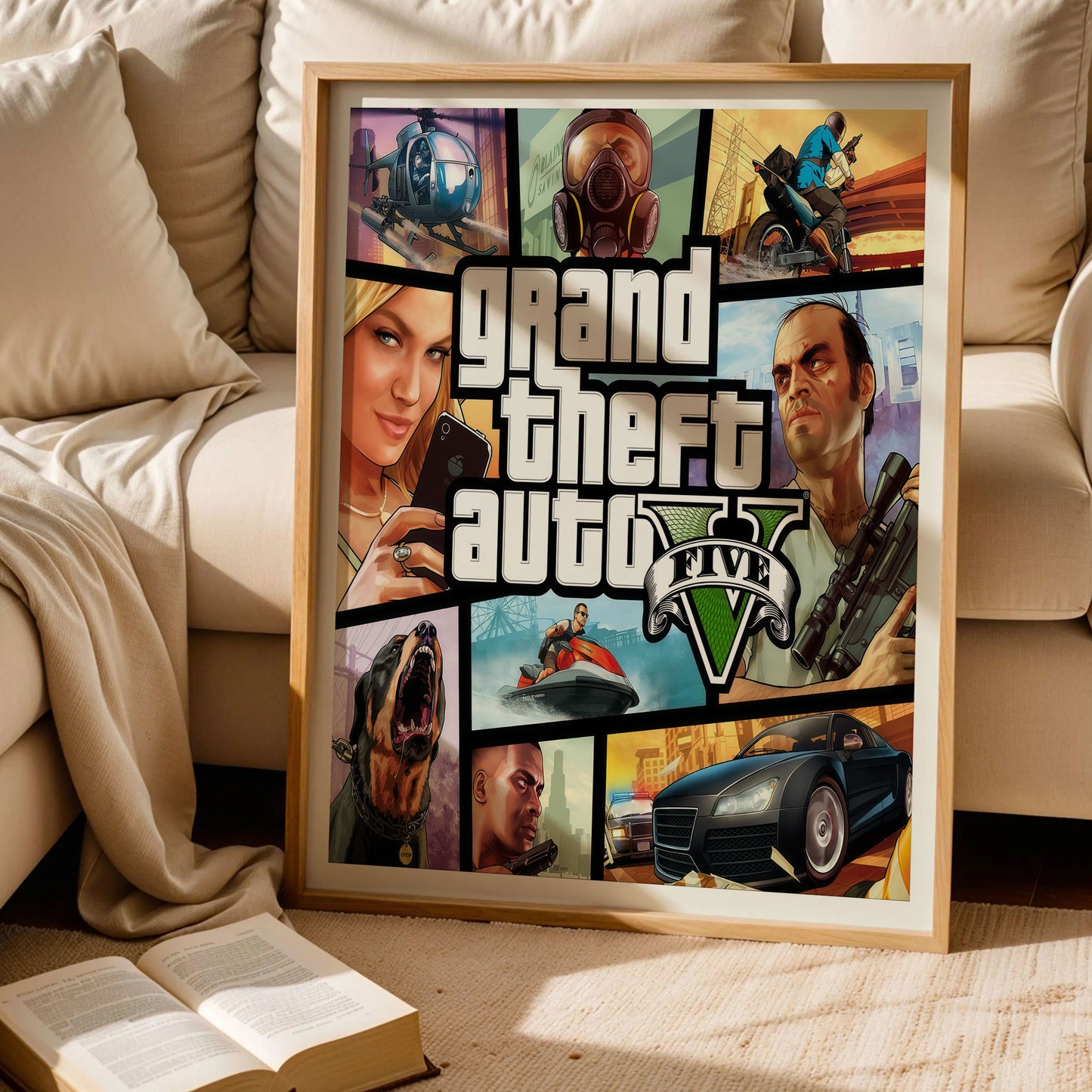 Grand Theft Auto Vice City Print Art