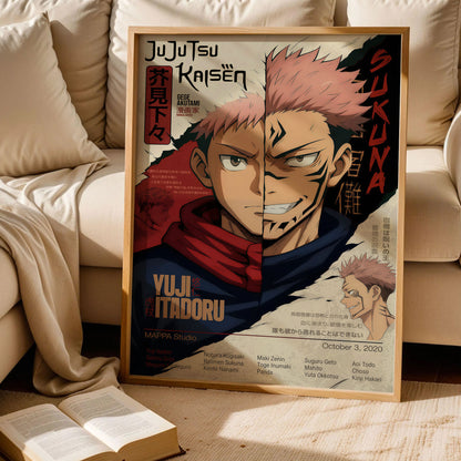 Jujutsu Kaisen Anime Poster