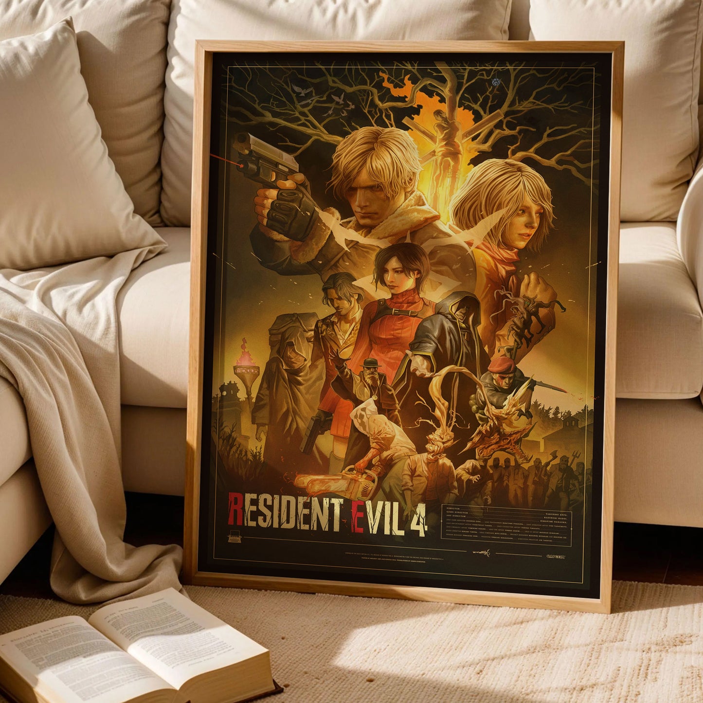 Resident Evil 4 Home Decor Art