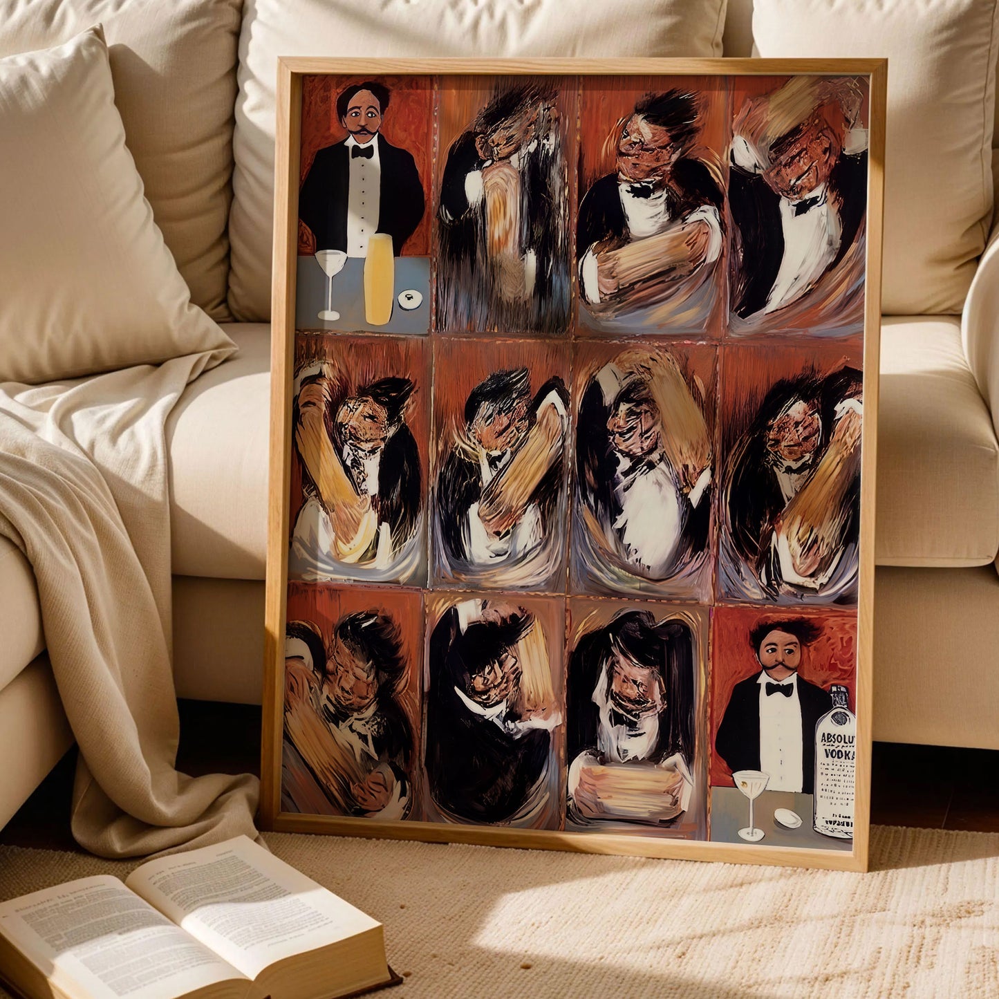 Guy Buffet The Making Of Perfect Martini Poster