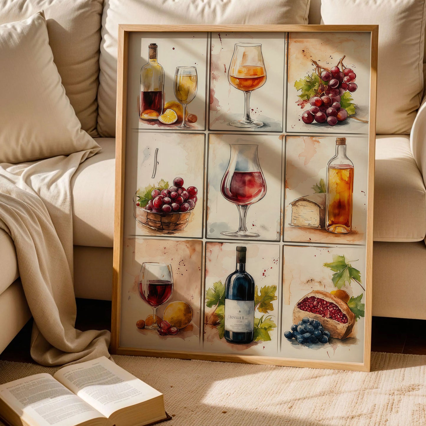 Wine Glass Wall Art