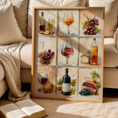 Wine Glass Wall Art