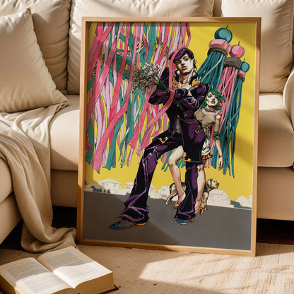JOJO Bizarre Adventure Exhibition 2018 Poster