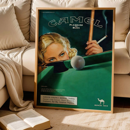 Camel Cigarette Poster