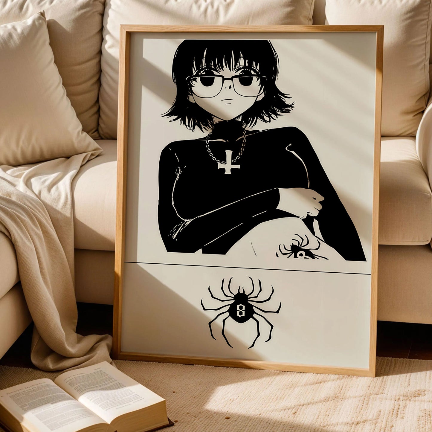 Shizuku Spider Tattoo Hunter x Hunter Poster