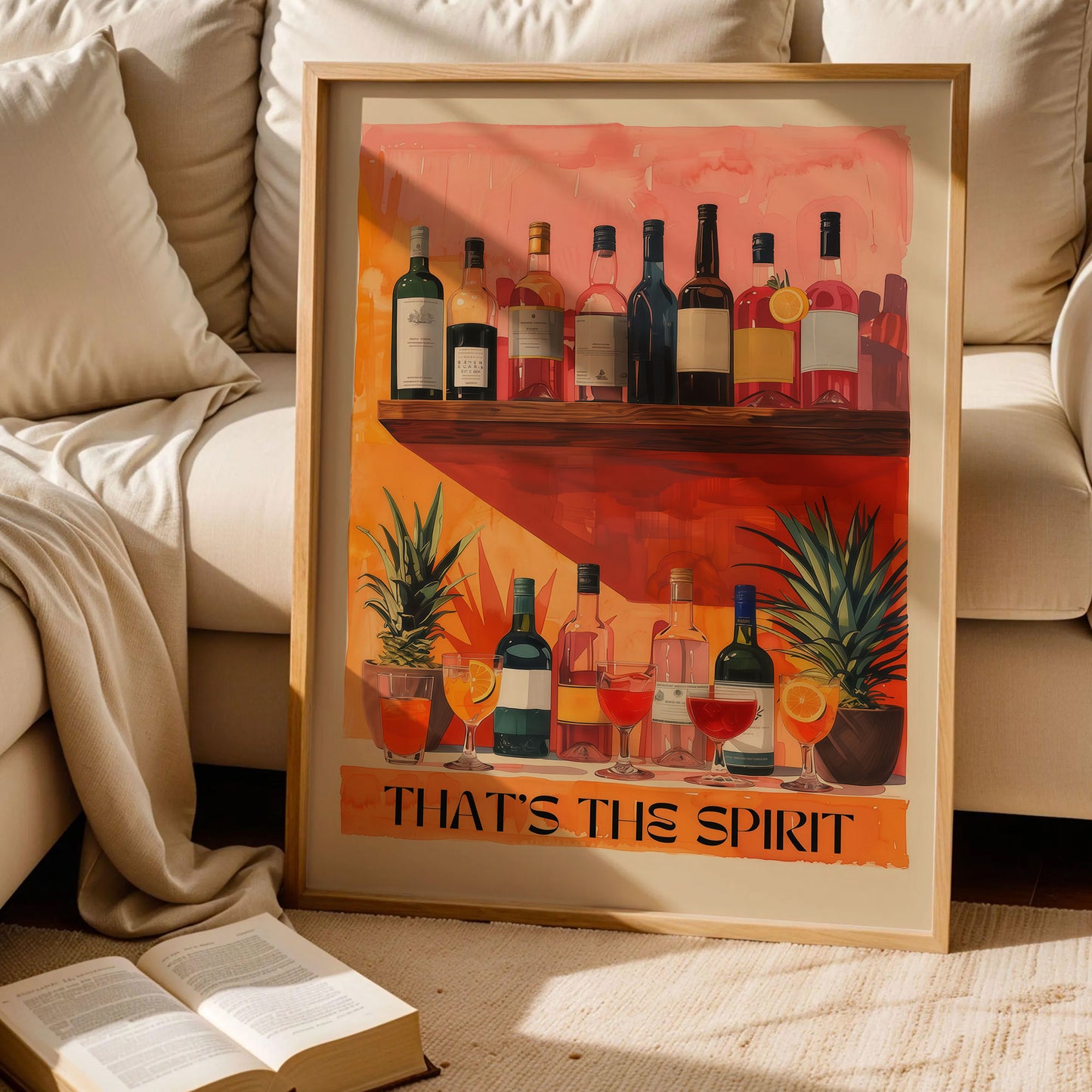 Vintage Liquor Poster