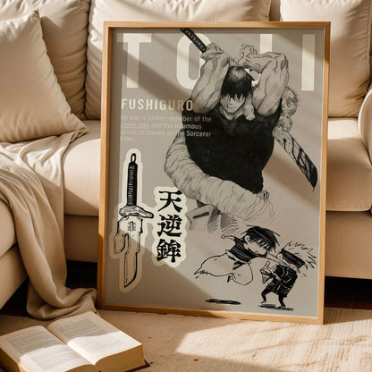 Jujutsu Kaisen Anime Manga Poster