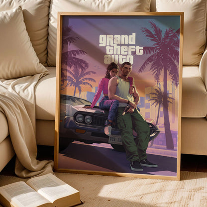 Grand Theft Auto Poster