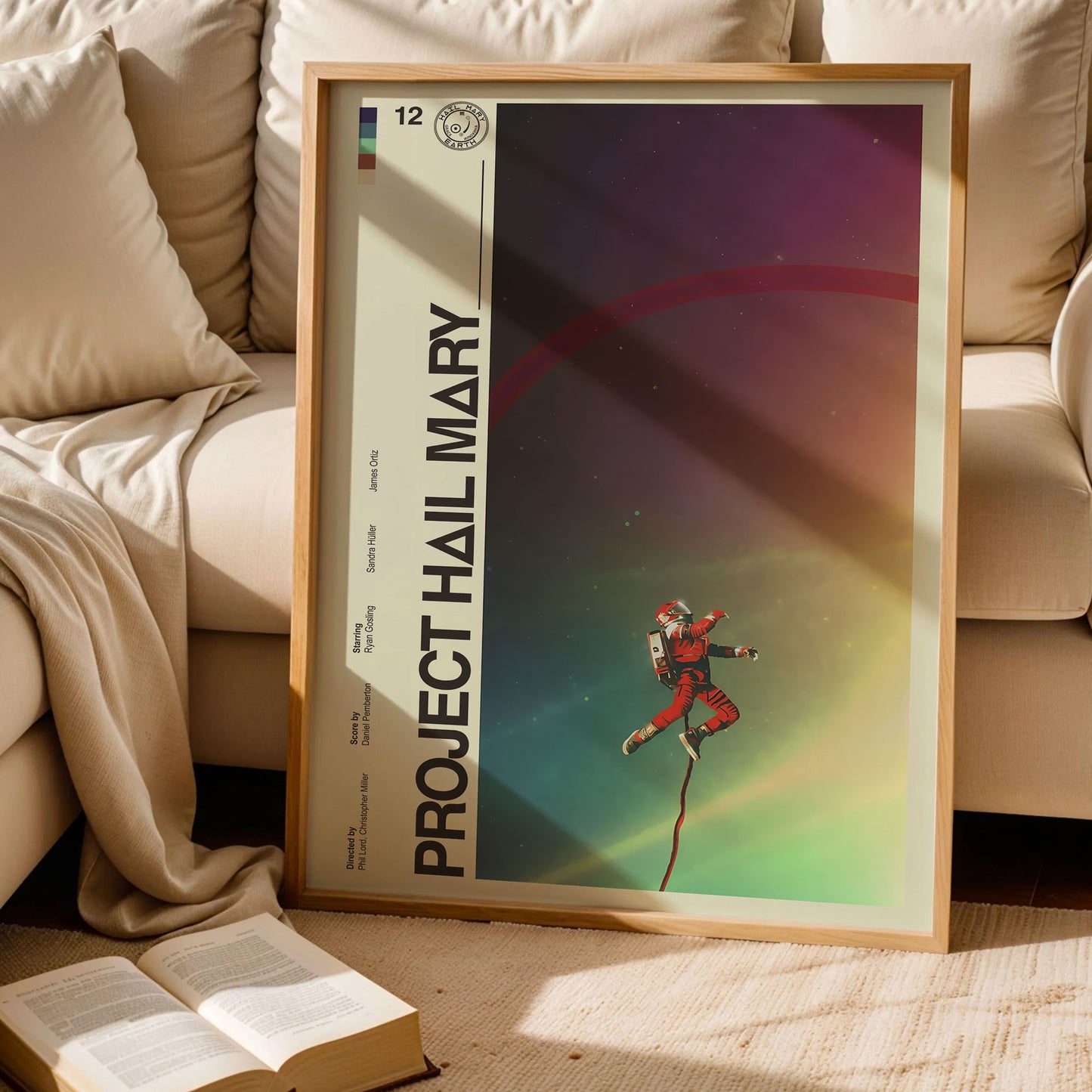 Project Hail Mary Fan Gift Poster