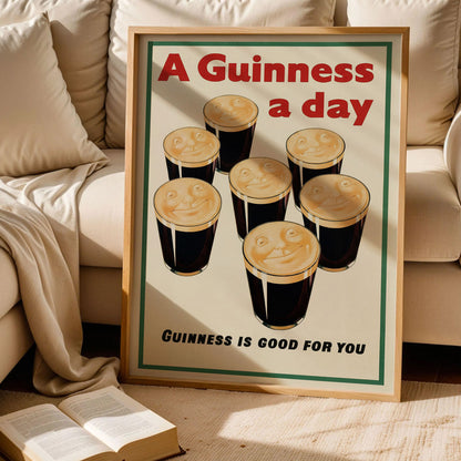 Guinness is Good for You Poster