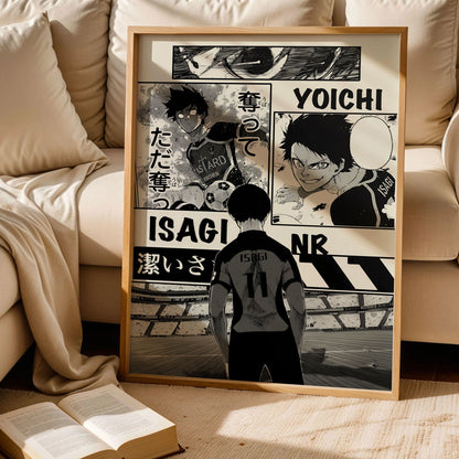 Blue Lock Yoich & Isagi Poster
