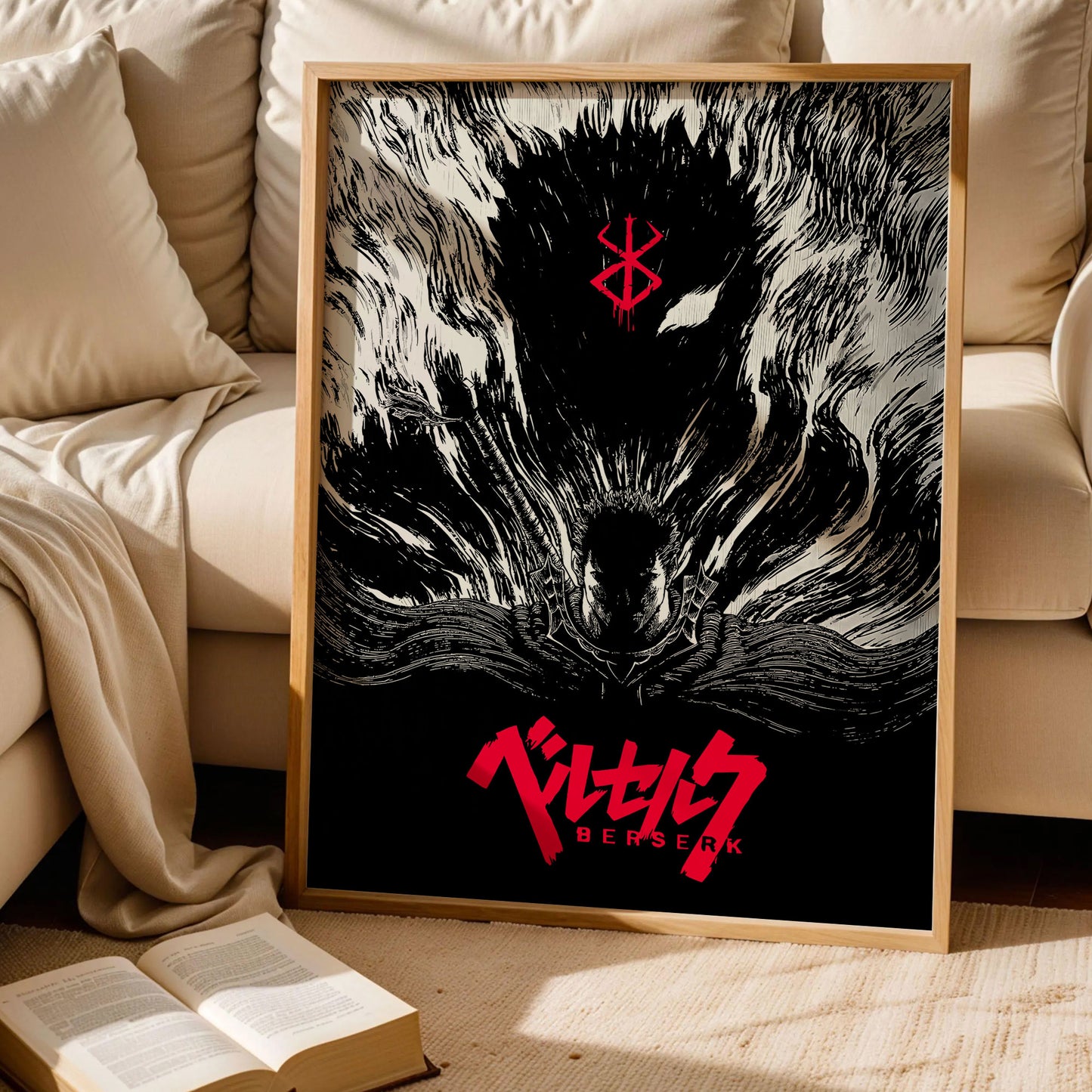 Berserk Manga Panel Poster