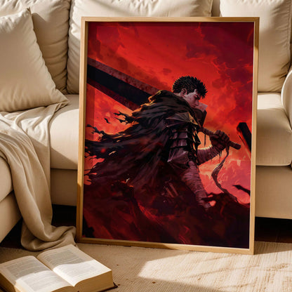 Berserk Guts Poster