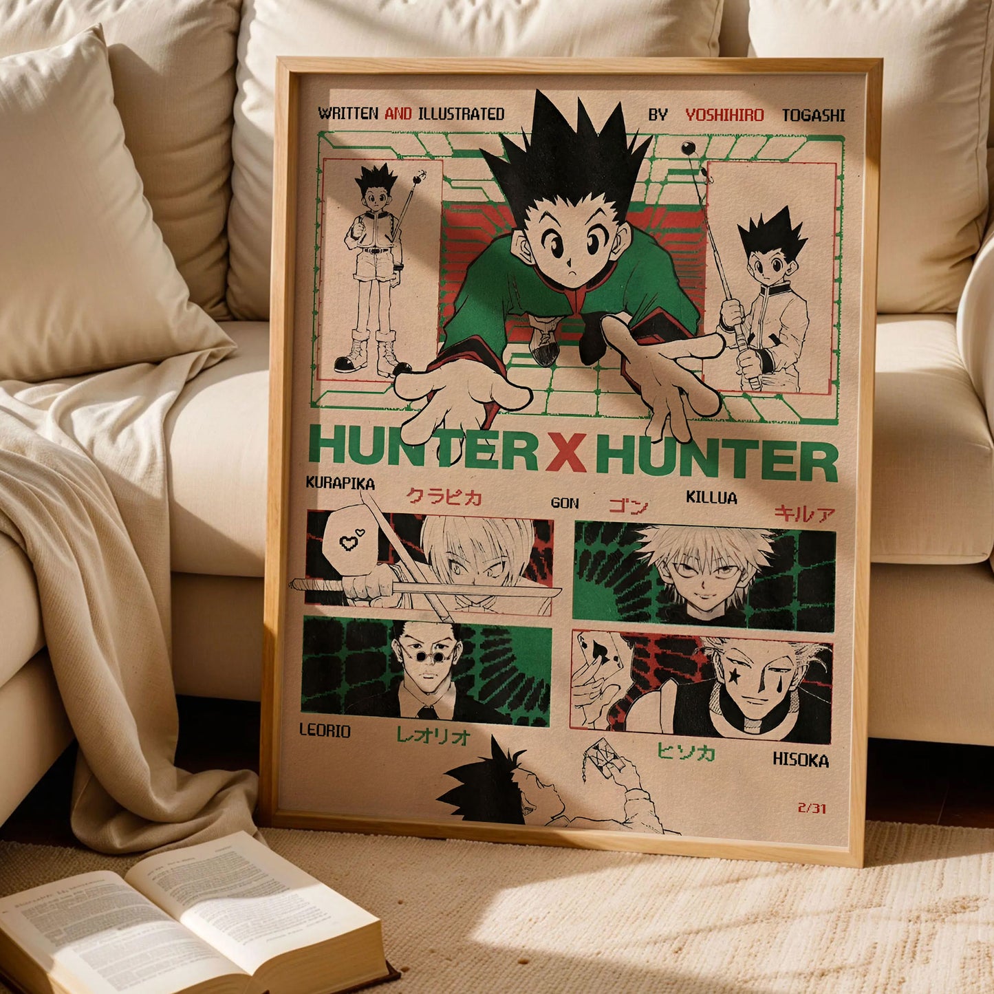 Hunter x Hunter Manga And Anime Poster