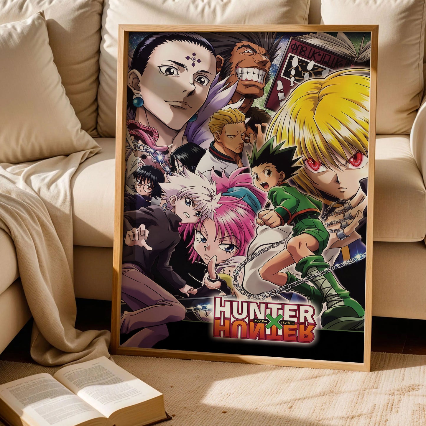 Hunter x Hunter Vintage Manga Poster