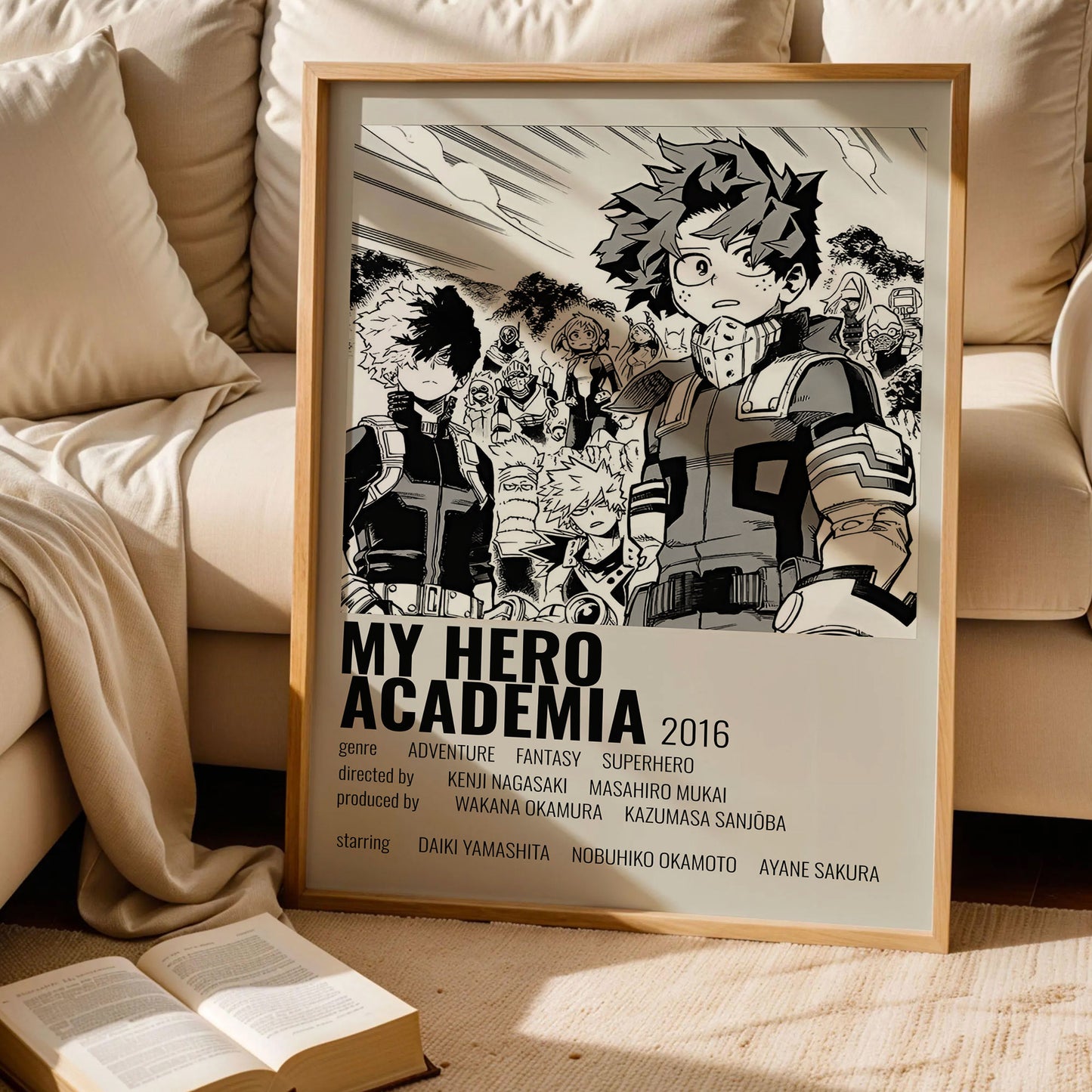 My Hero Academia 2016 Poster