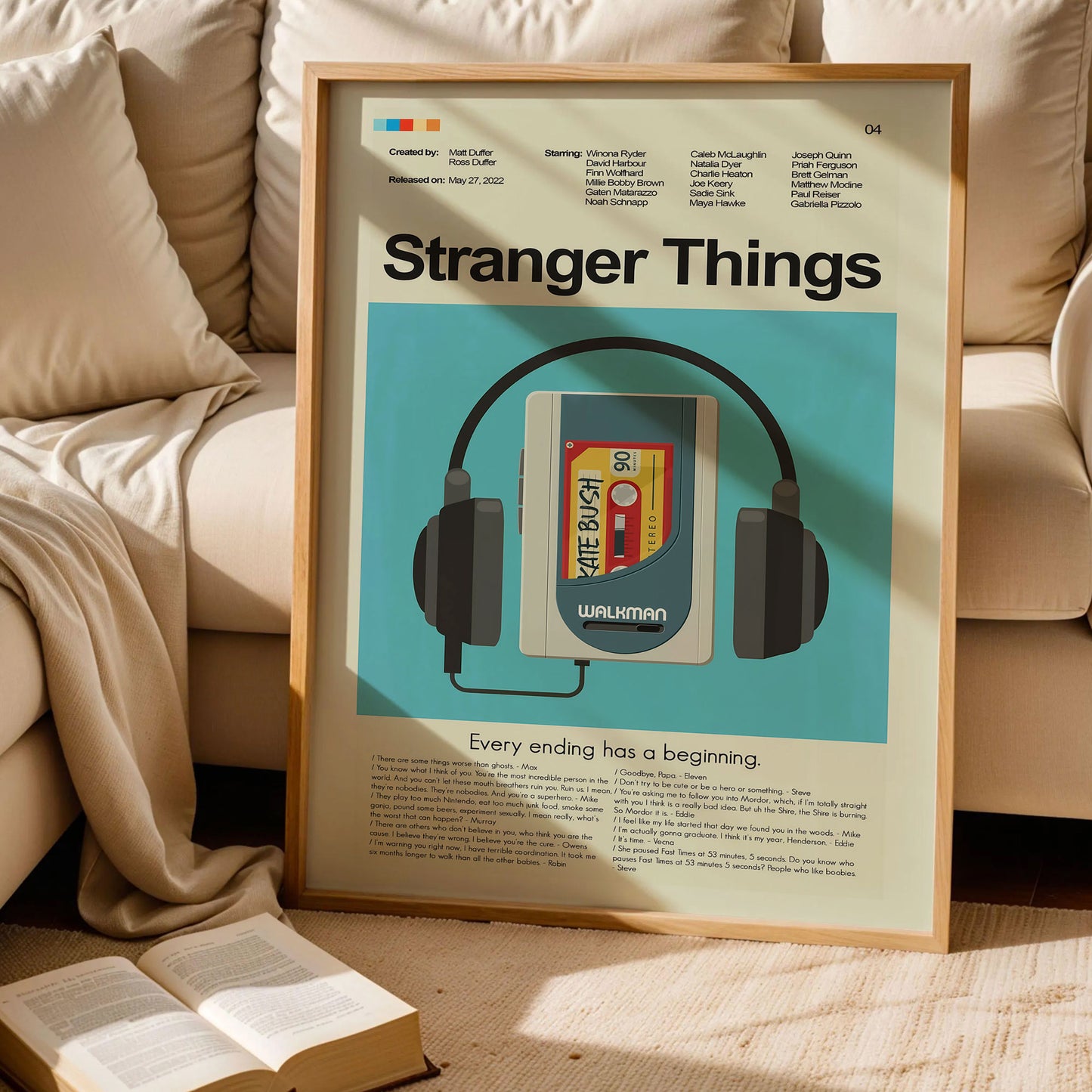 Stranger Things Season 4 Print