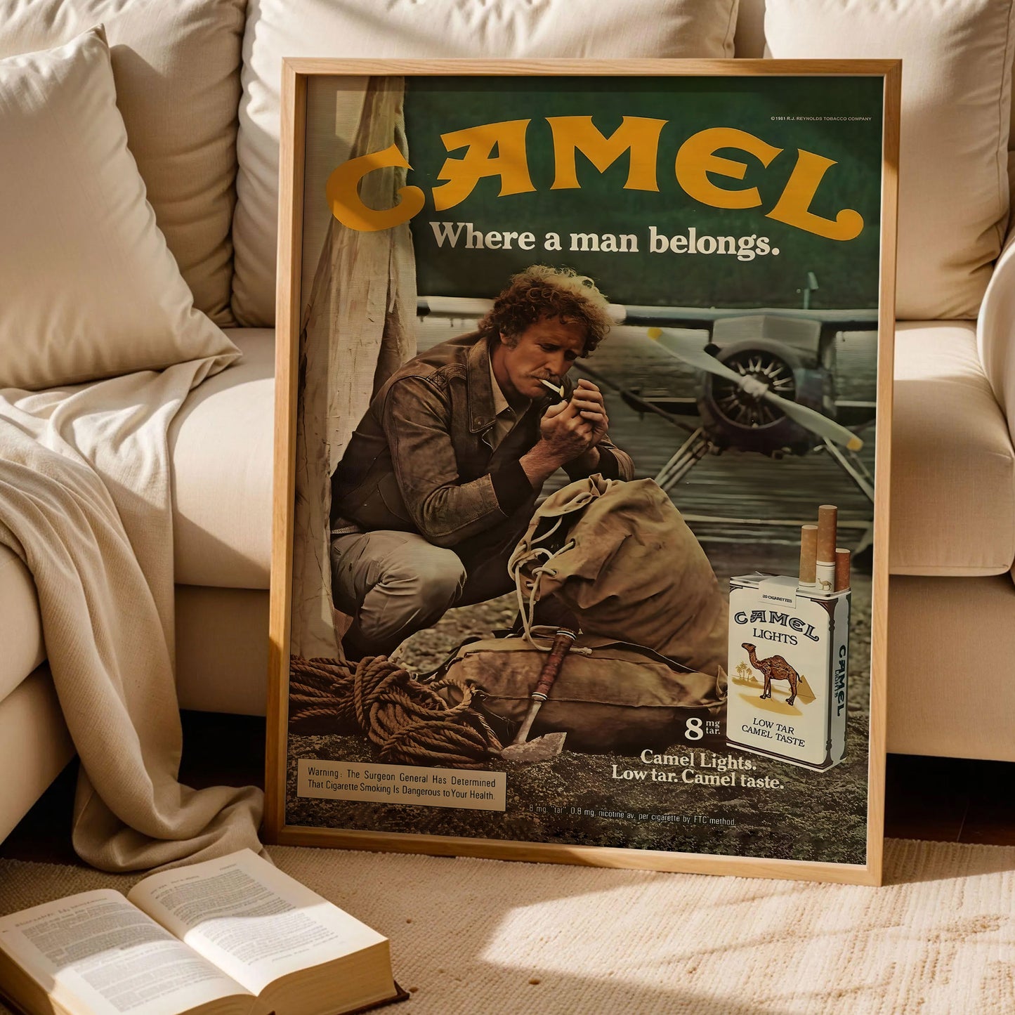 Camel Where a Man Belongs Poster