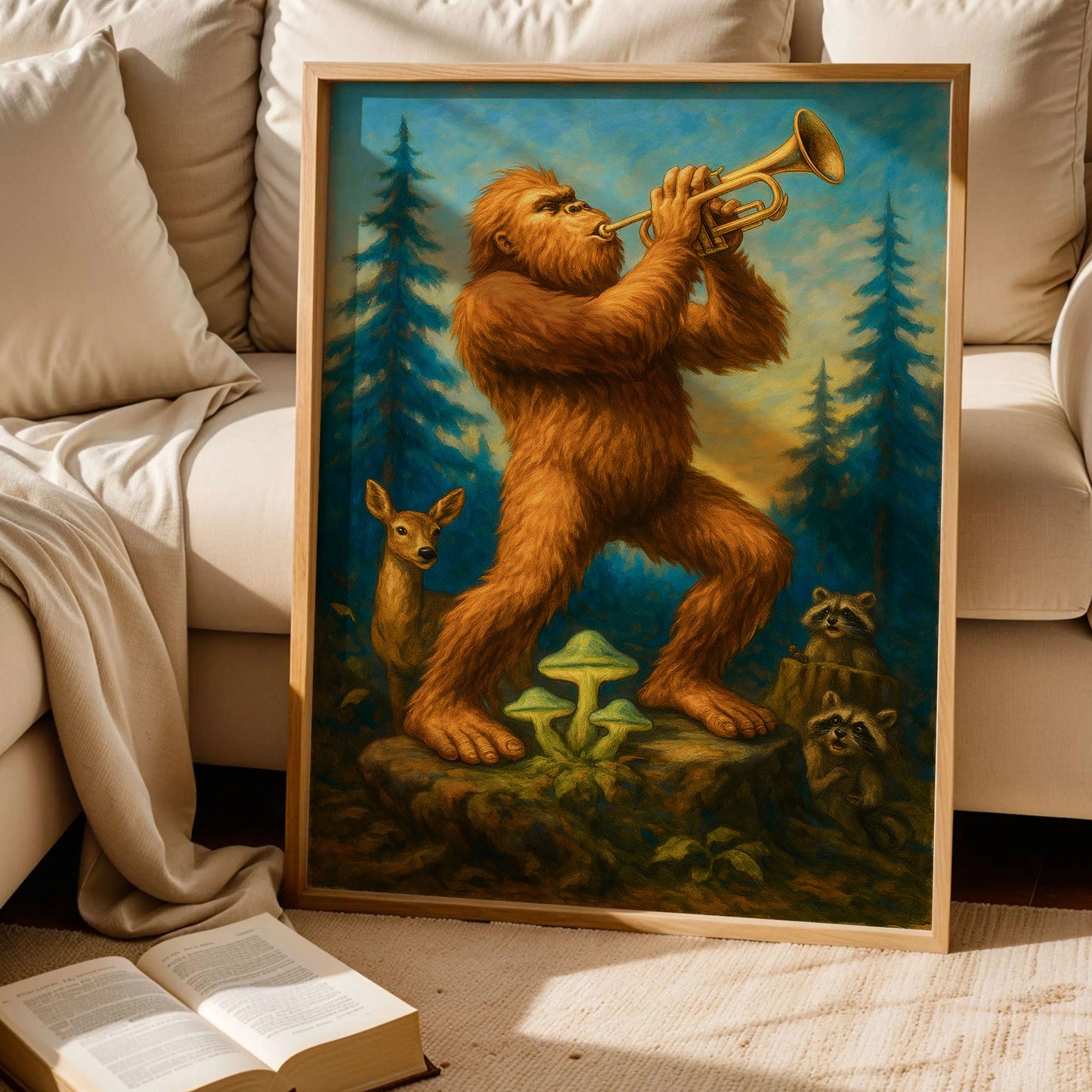 Saxsquatch Poster