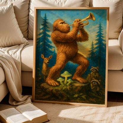 Saxsquatch Poster