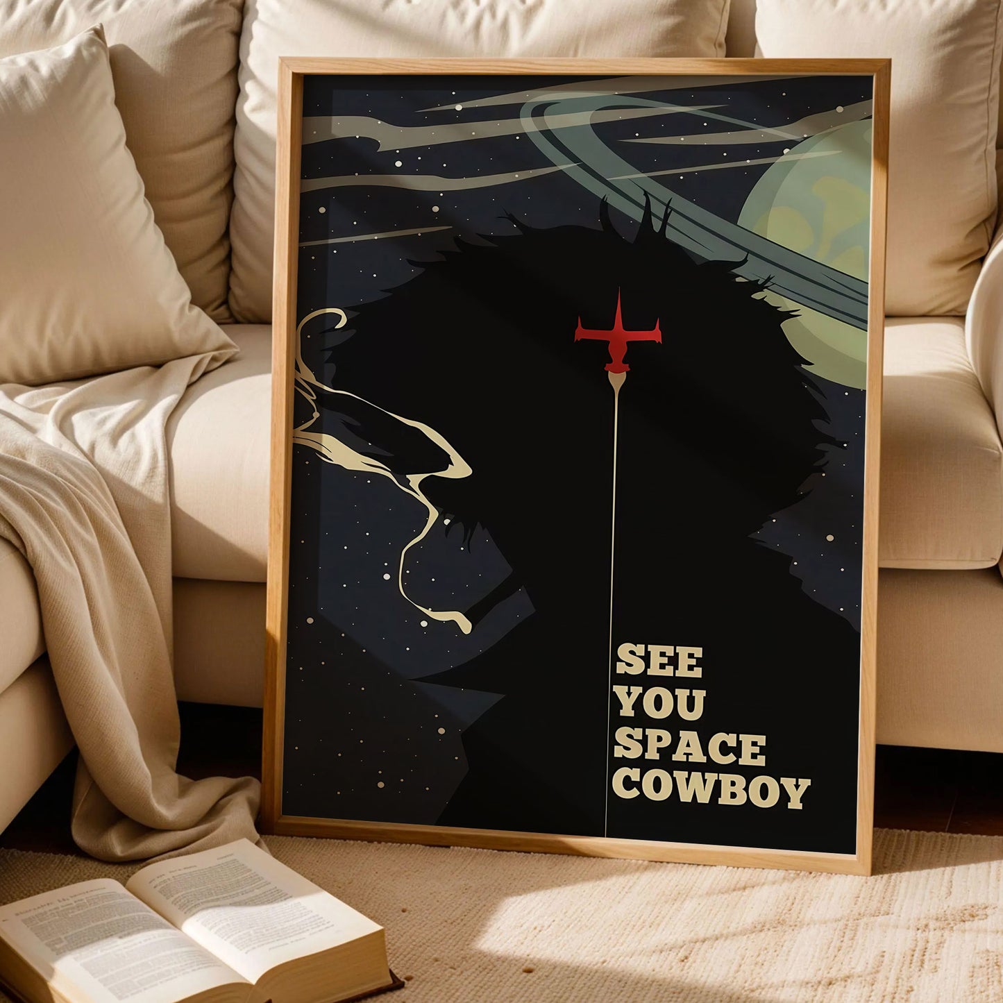 Cowboy Bebop Spike Spiegel Wall Decor