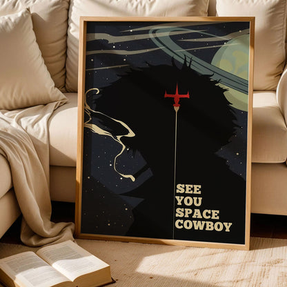Cowboy Bebop Spike Spiegel Wall Decor