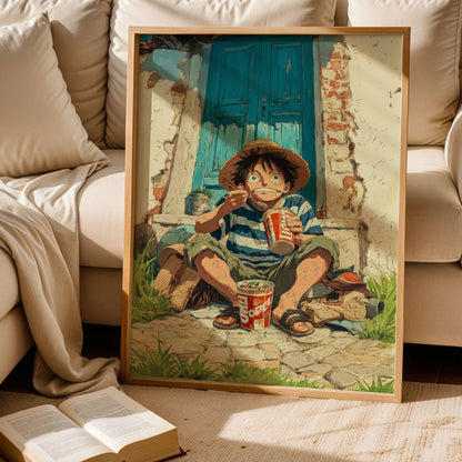 Monkey D. Luffy One Piece Wall Art