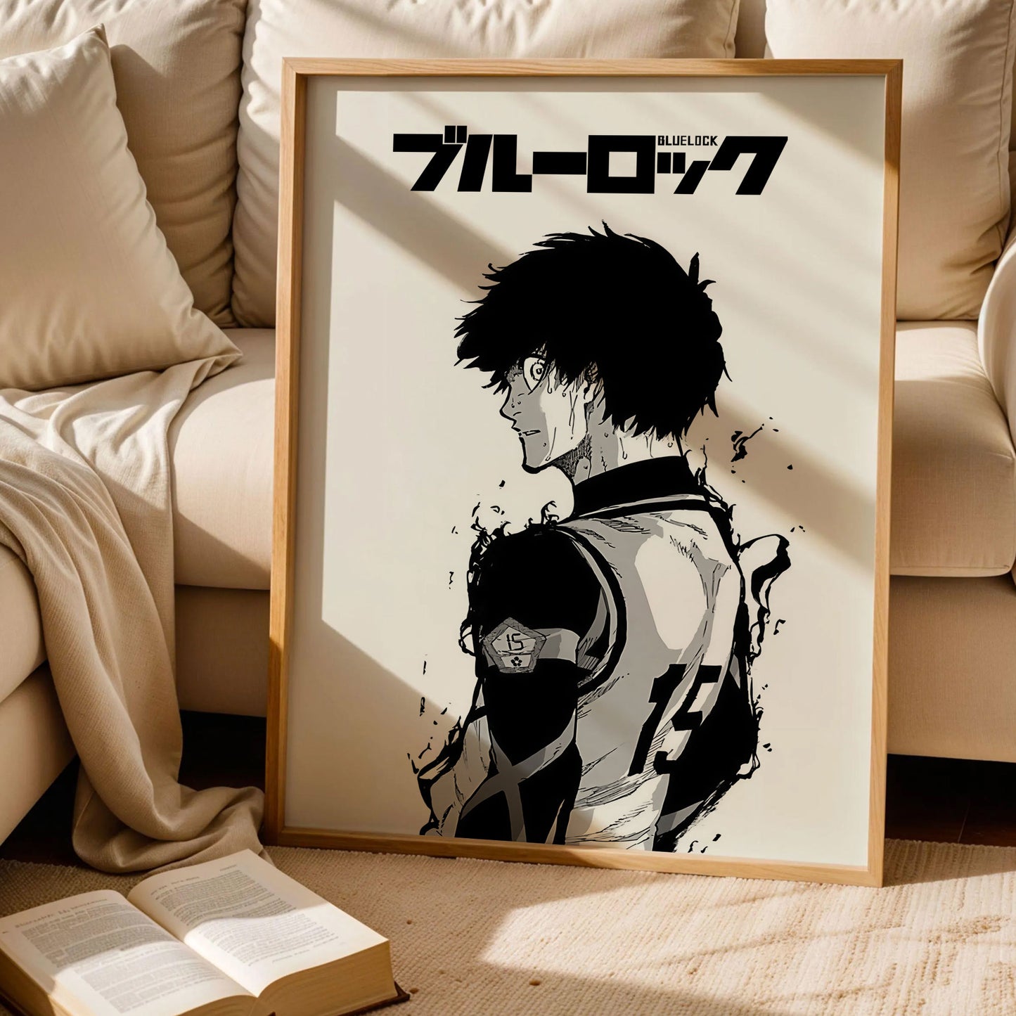Blue Lock Isagi Yoichi Anime Poster