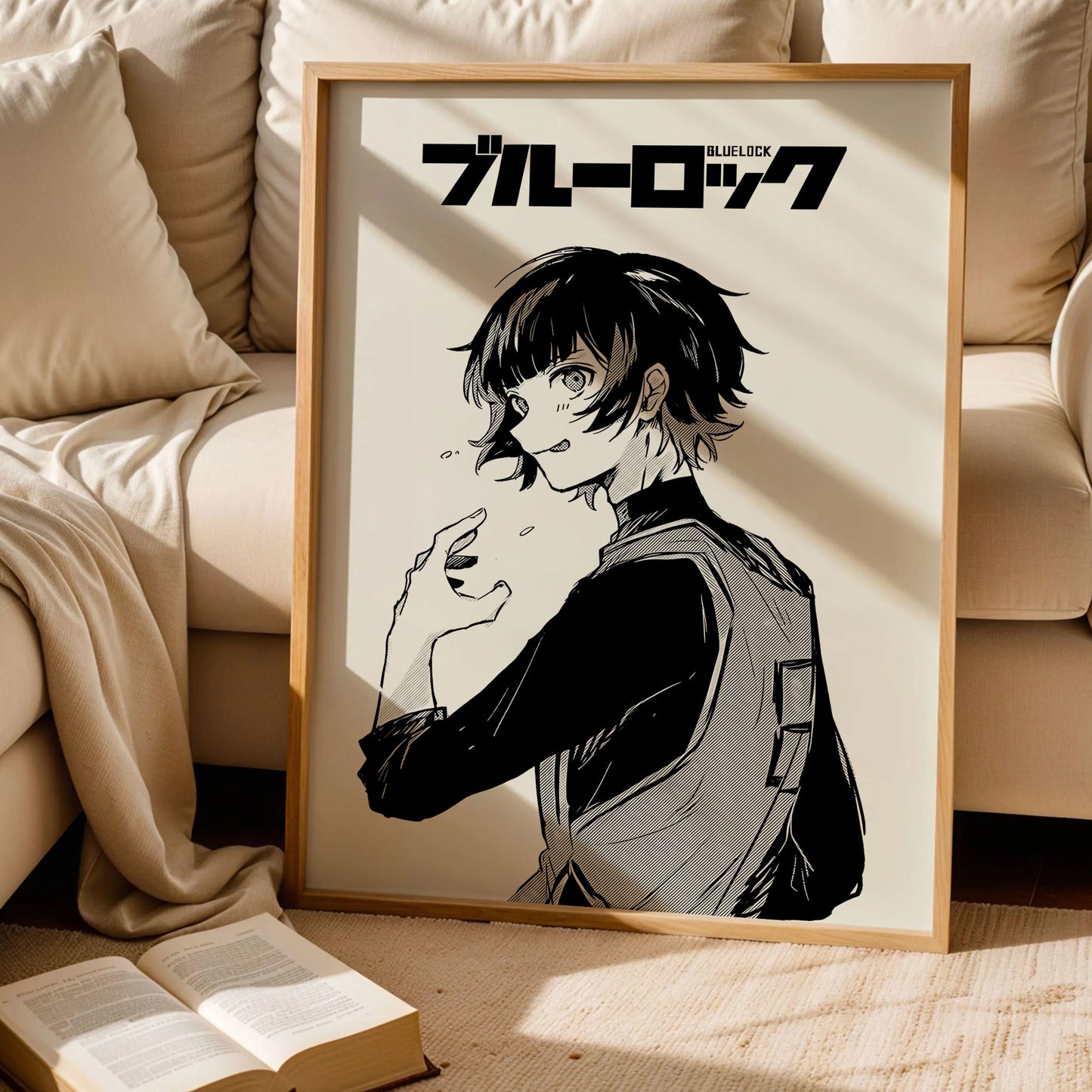 Blue Lock Meguru Bachira Wall Art