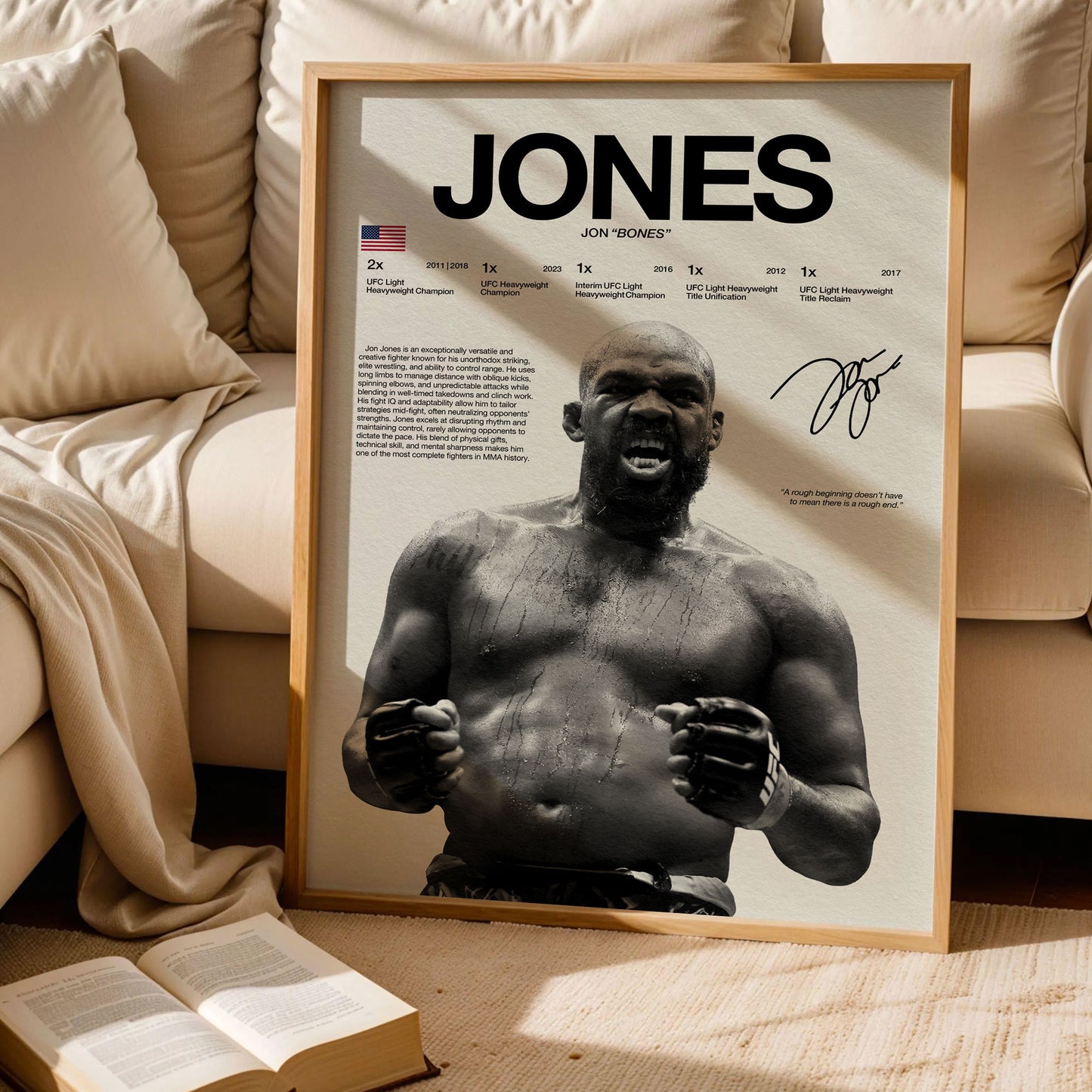 Jon Jones Poster