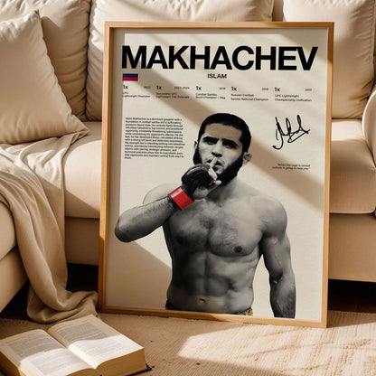 Islam Makhachev Poster