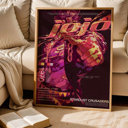 JoJo's Bizarre Adventure Jotaro Kujo Poster