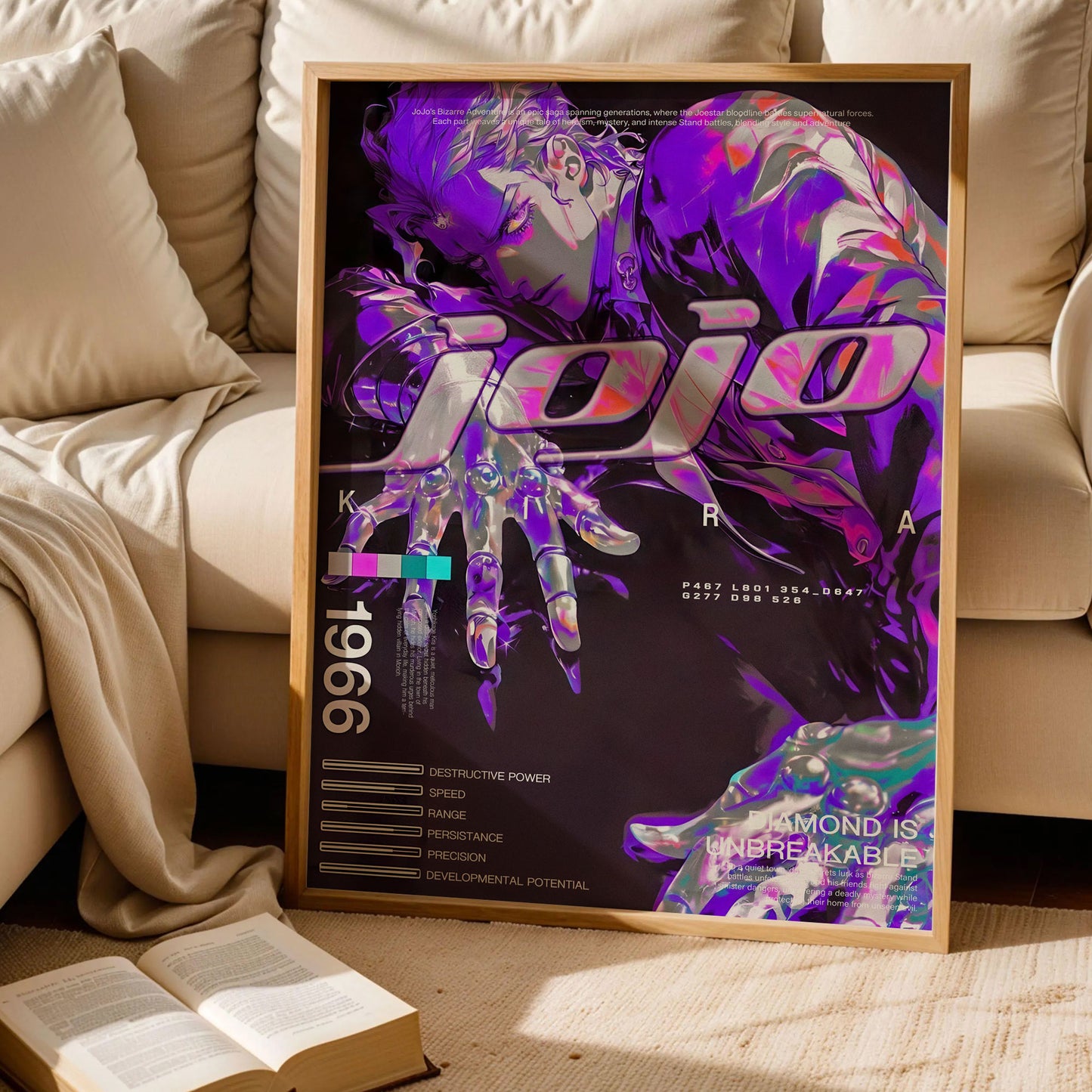 JoJo's Bizarre Adventure Yoshikage Kira Poster