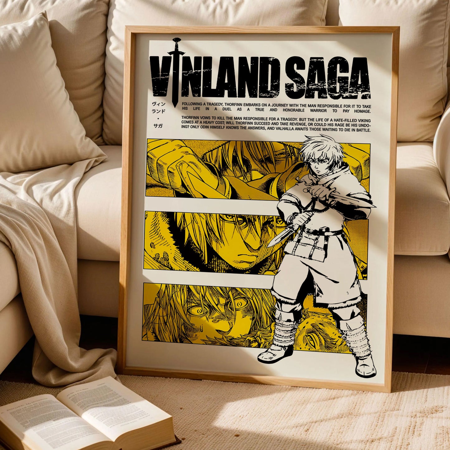 Thorfinn Anime Wall Art