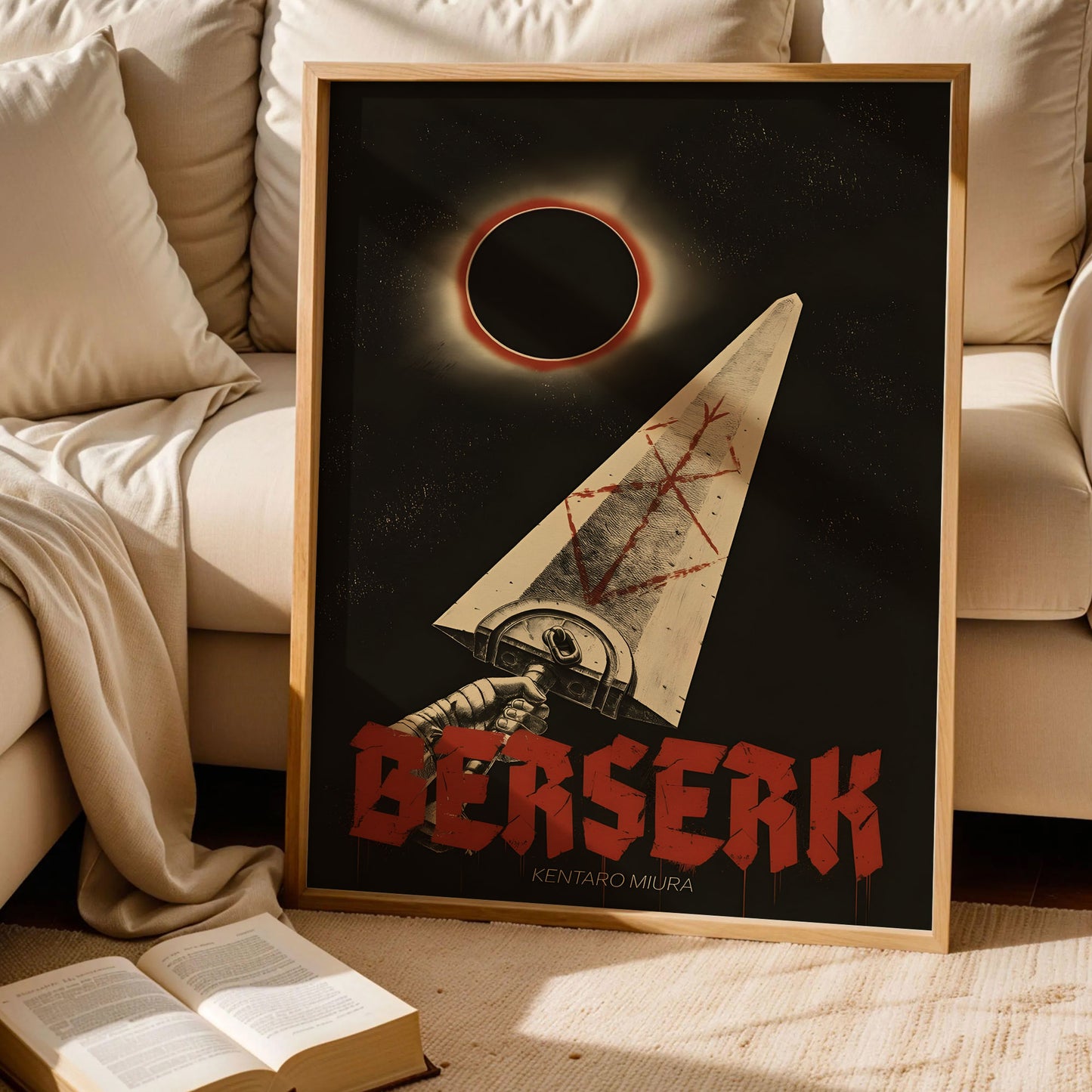 Berserk Guts Anime Manga Wall Art
