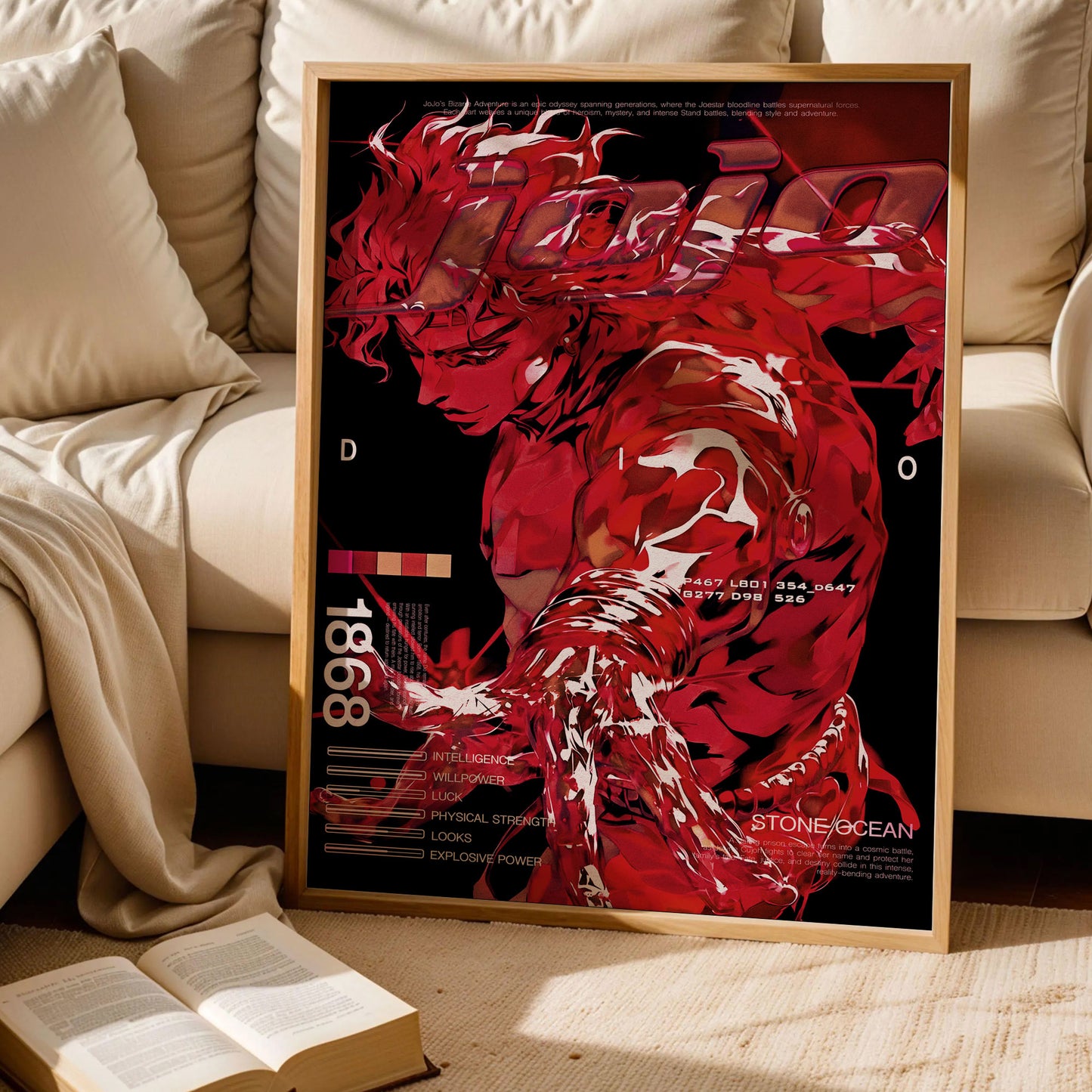 JoJo's Bizarre Adventure Dio Brando Art Print