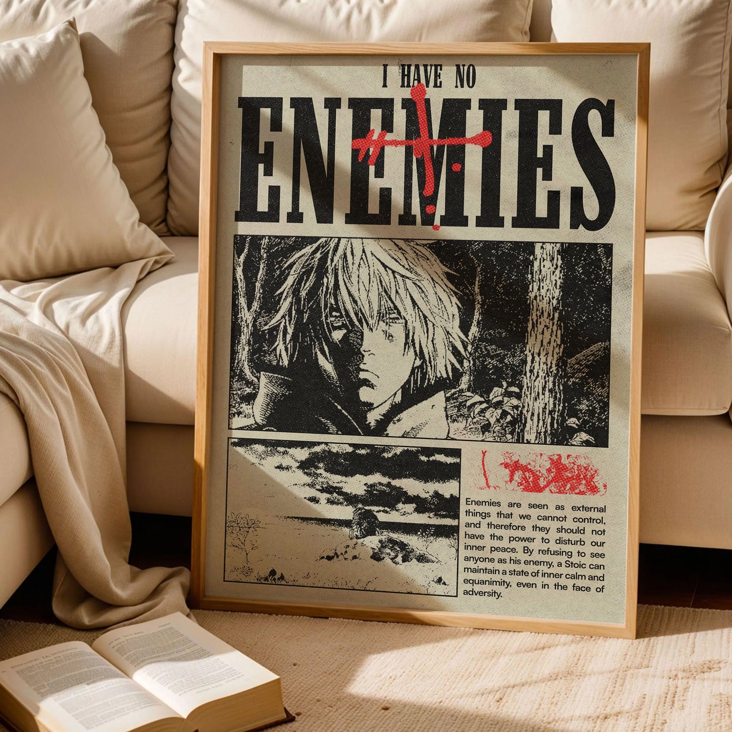 Vinland Saga Thorfinn I Have No Enemies Poster