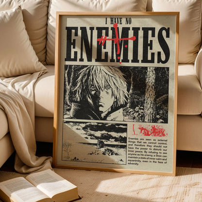 Vinland Saga Thorfinn I Have No Enemies Poster