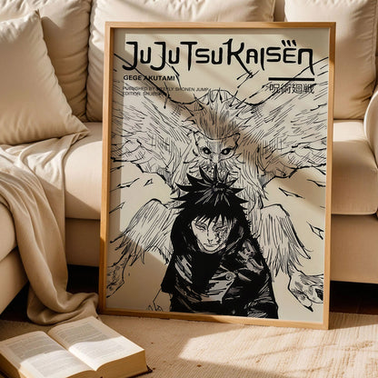 Jujutsu Kaisen Manga Art Print