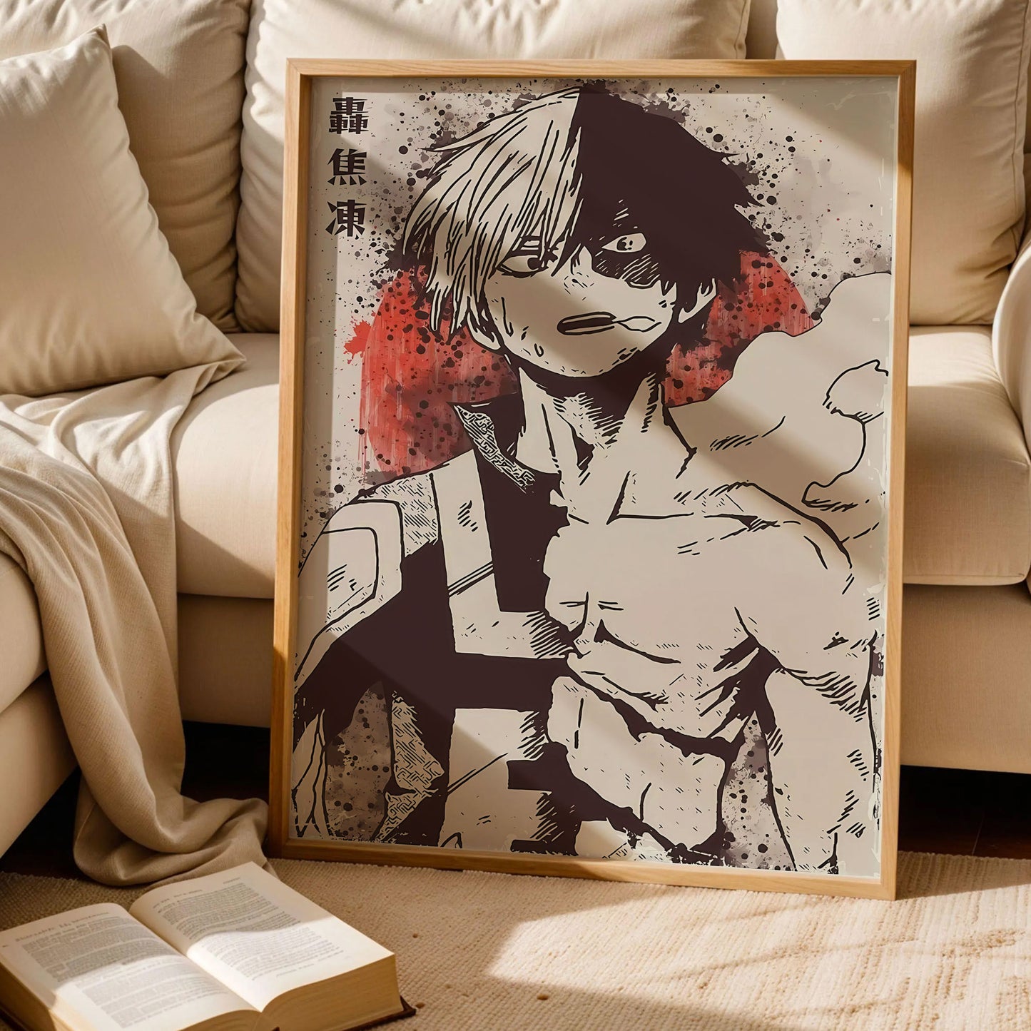 My Hero Academia Shoto Todoroki Poster