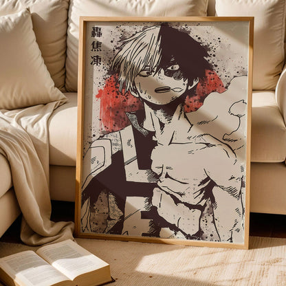 My Hero Academia Shoto Todoroki Poster