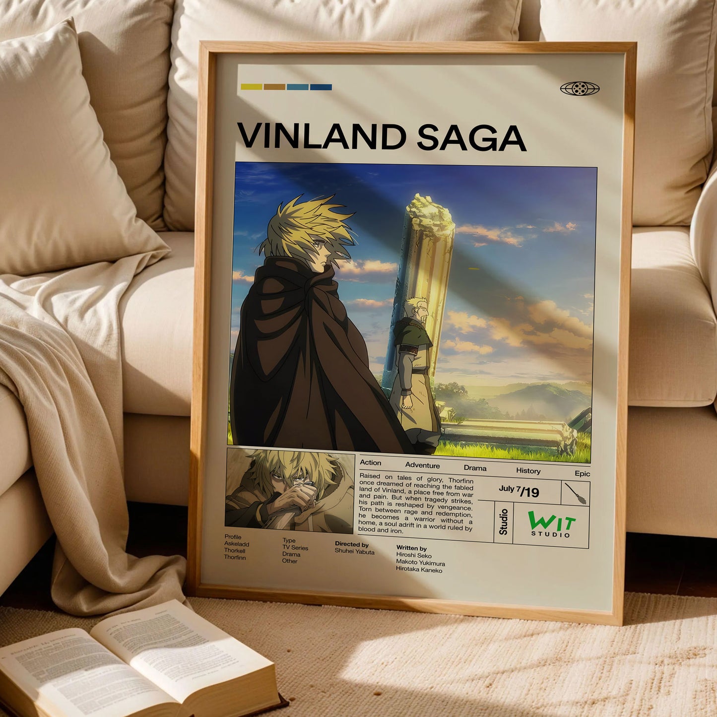 Vinland Saga Thorfinn Print Art