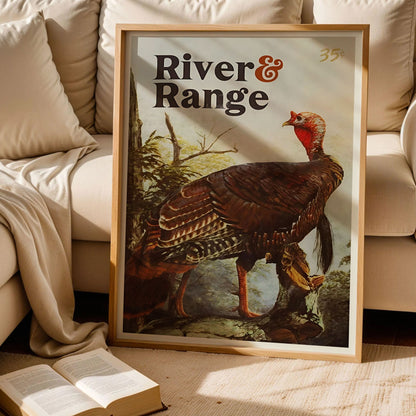 Turkey Hunting Art Print