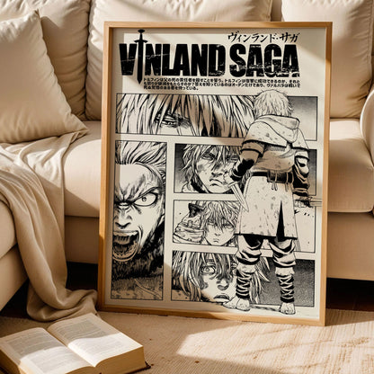 Vinland Saga Thorfinn Poster