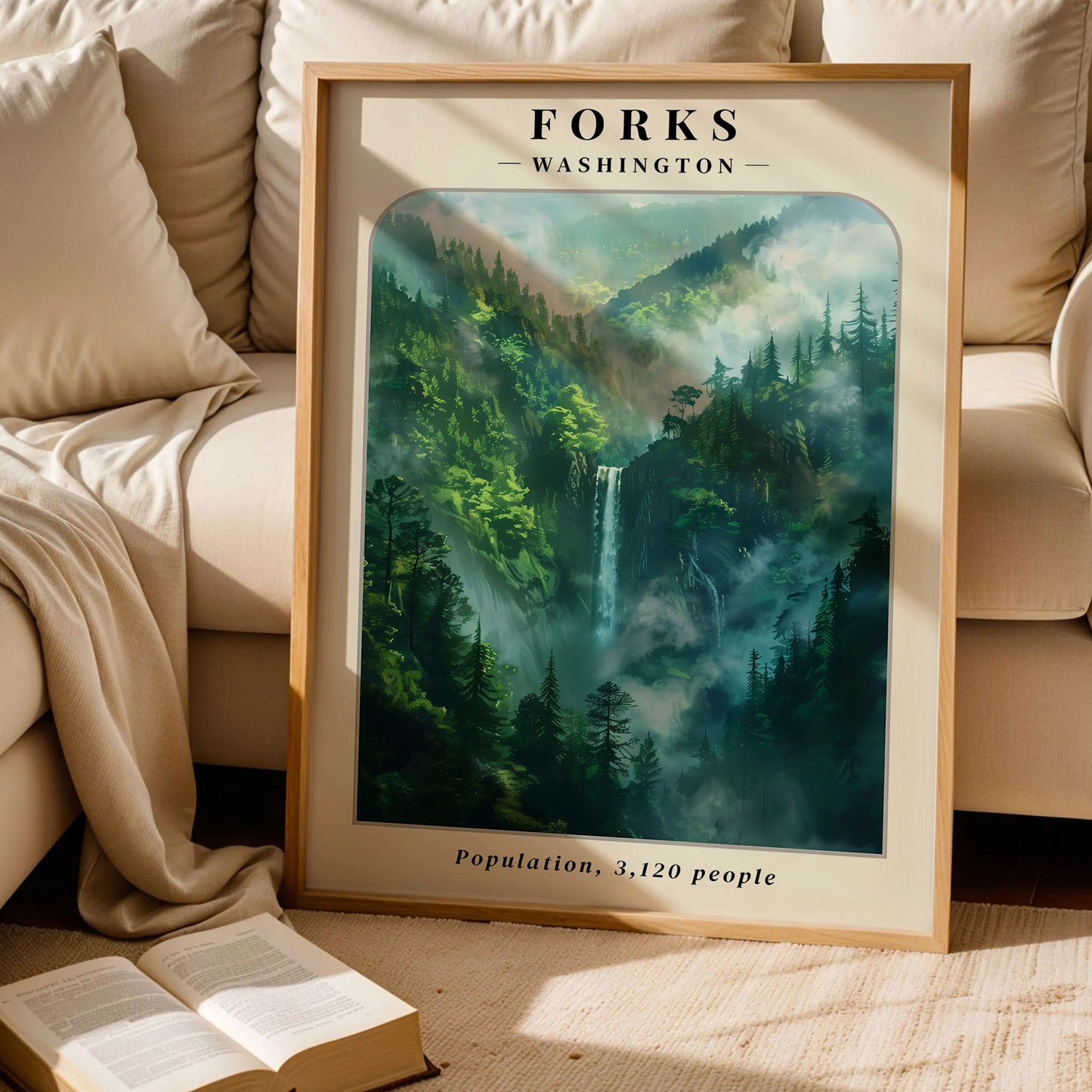 Twilight Forks Poster